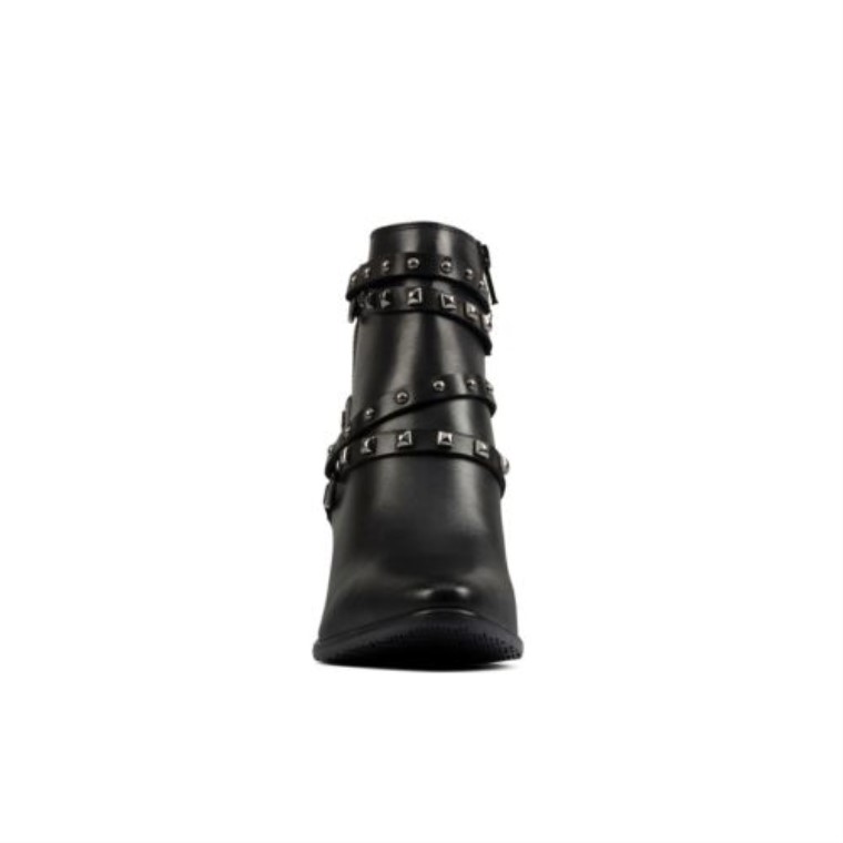 Tapicería Isabella De Cuero Negro Clarks