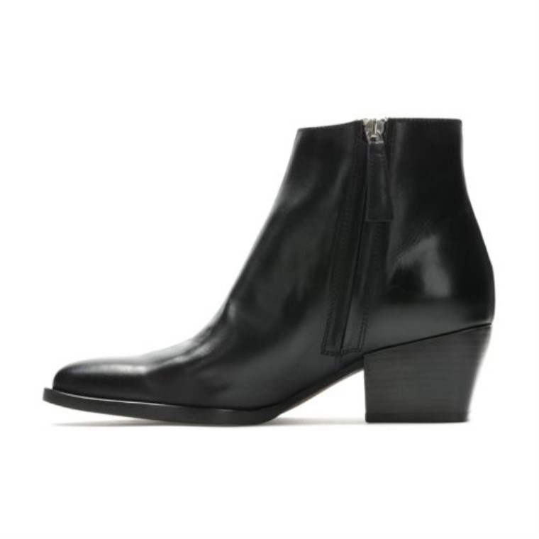 Isabella2 Clarks Perchero De Cuero Negro