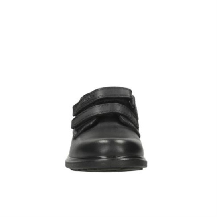 Clarks Cuero Negro Remi Pace Jnr F Ajuste