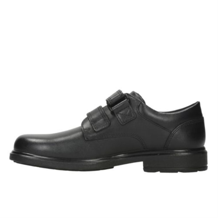 Clarks Cuero Negro Remi Pace Jnr F Ajuste