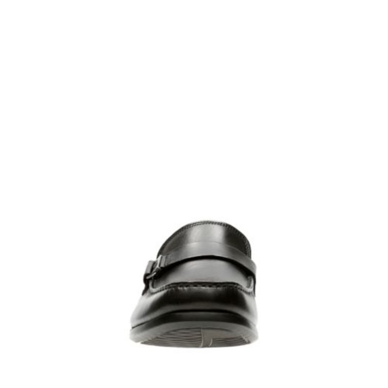 Clarks Cuero Negro Un Paso De Gala