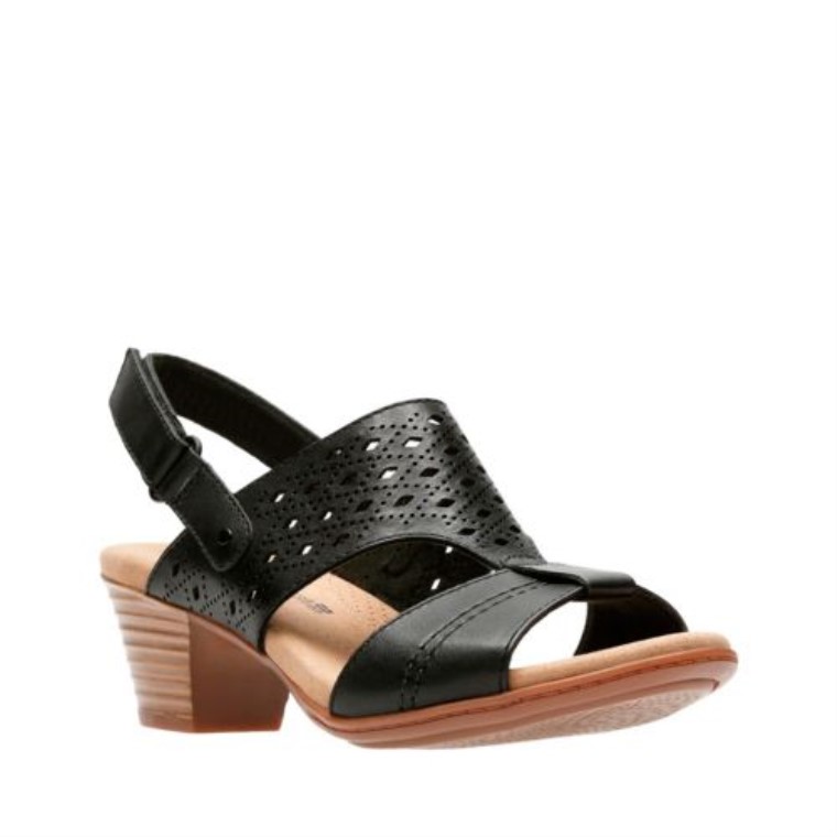 Clarks Cuero Negro Valarie Mindi