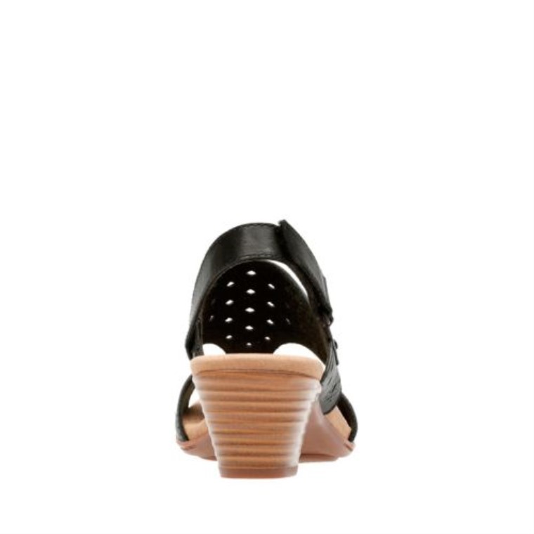 Clarks Cuero Negro Valarie Mindi
