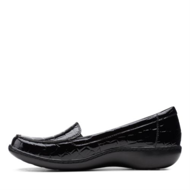 Mermelada Clarks Black Pat/cocodrilo Ashland