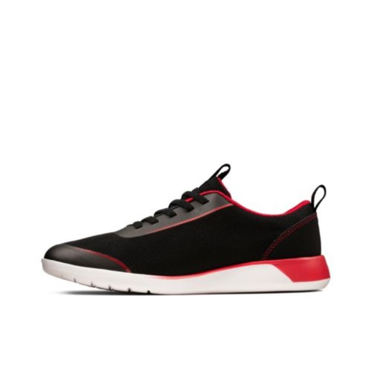Clarks Suburbio Negro Chispa Jnr F Ajuste