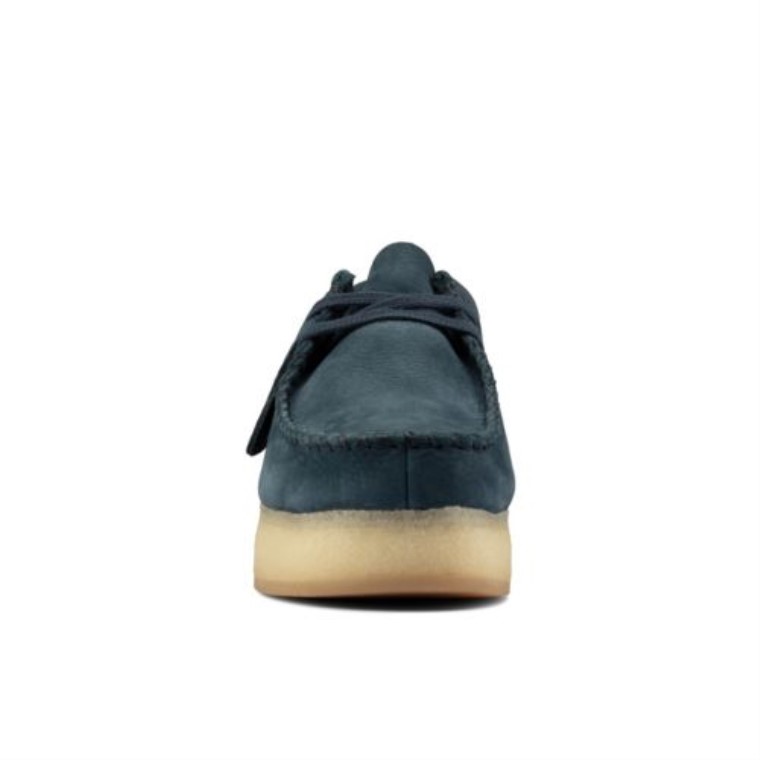 Clarks Nobuk Azul Wallacraft Lo