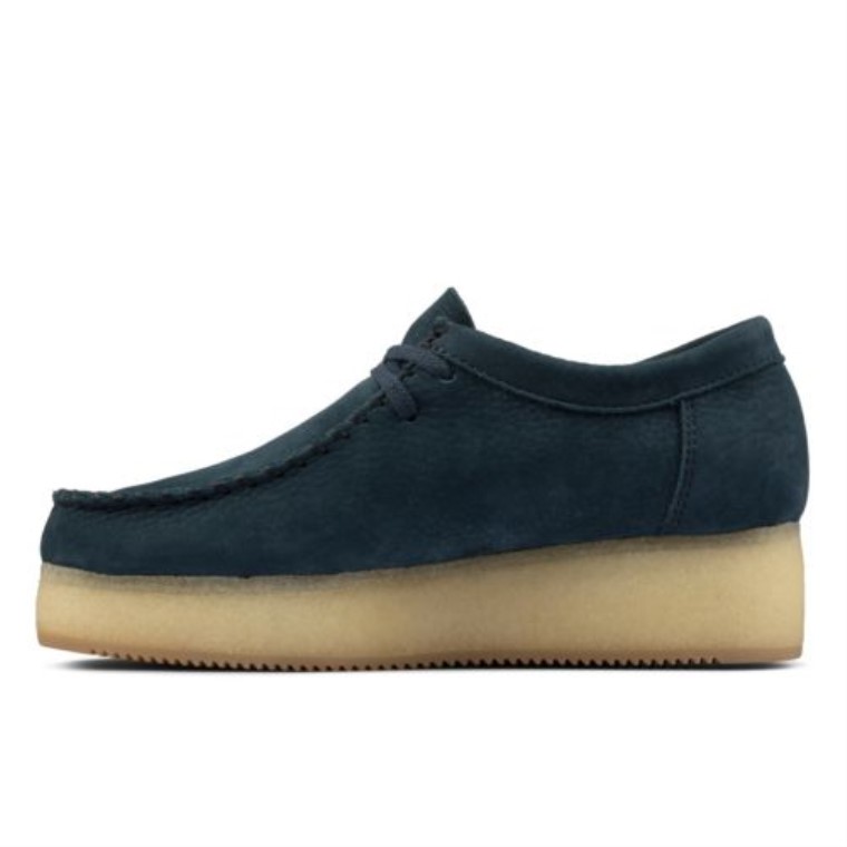 Clarks Nobuk Azul Wallacraft Lo