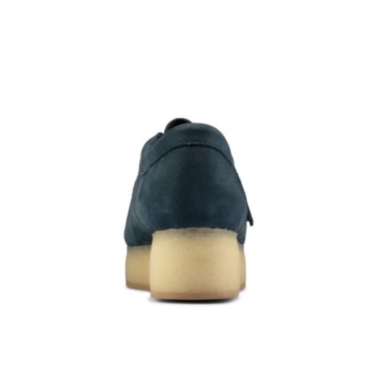 Clarks Nobuk Azul Wallacraft Lo