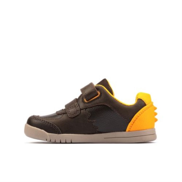 Clarks Cuero Marrón Rex Play Fst G Ajuste
