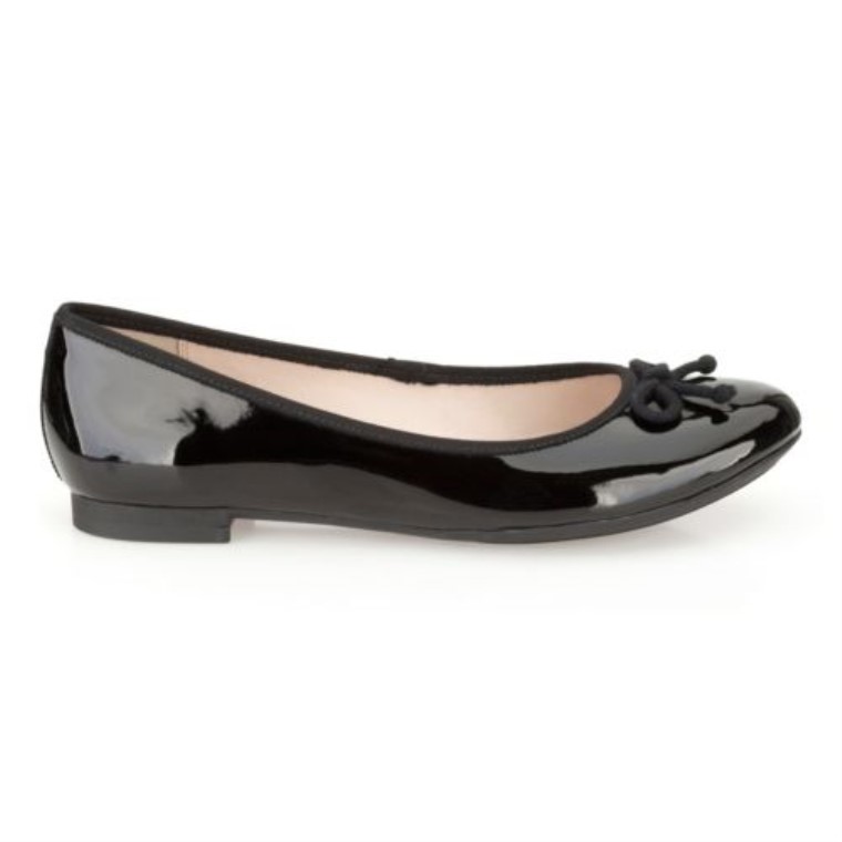 Clarks Paseo En Carrusel Charol Negro