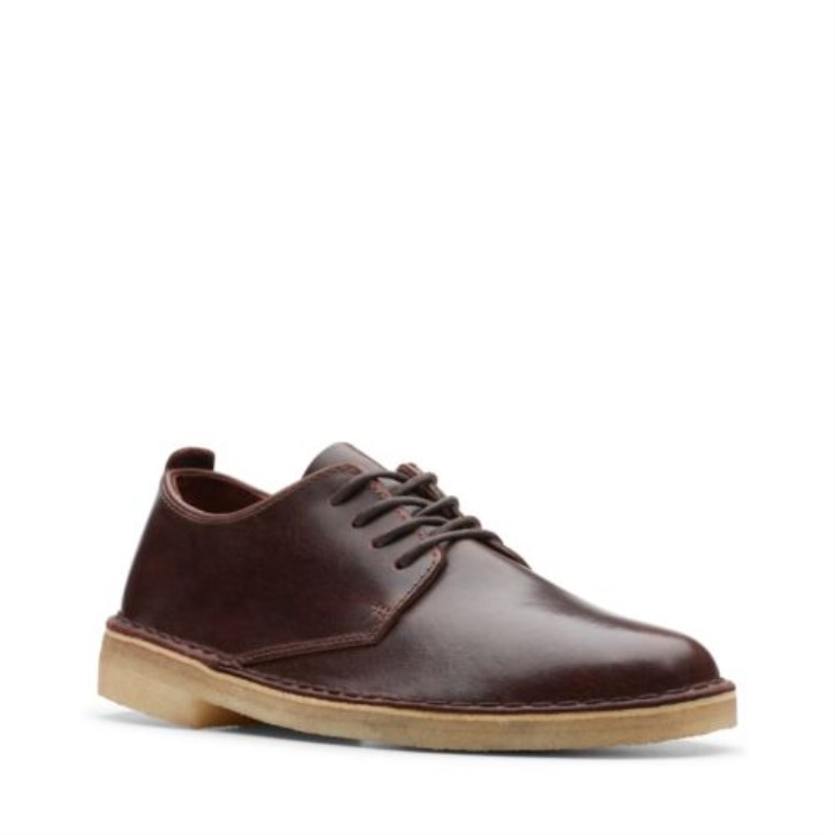 Clarks Cuero Castaño Desierto Londres