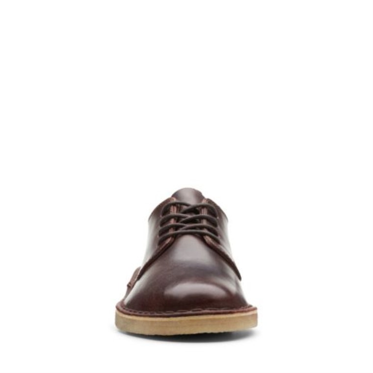 Clarks Cuero Castaño Desierto Londres