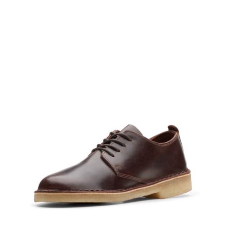 Clarks Cuero Castaño Desierto Londres