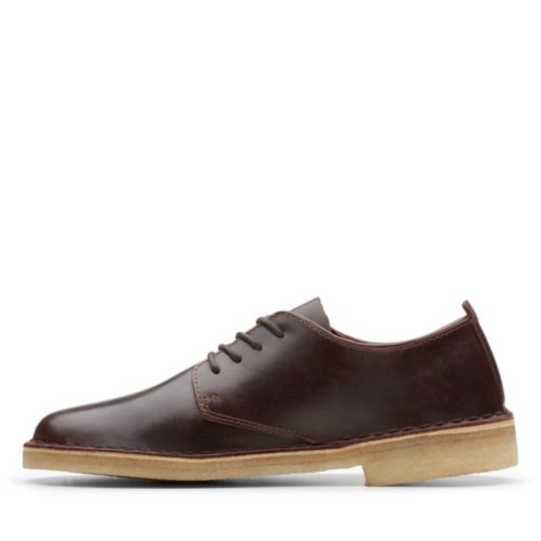 Clarks Cuero Castaño Desierto Londres