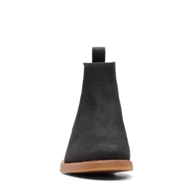 Top Colonia Clarks Nubuck Negro
