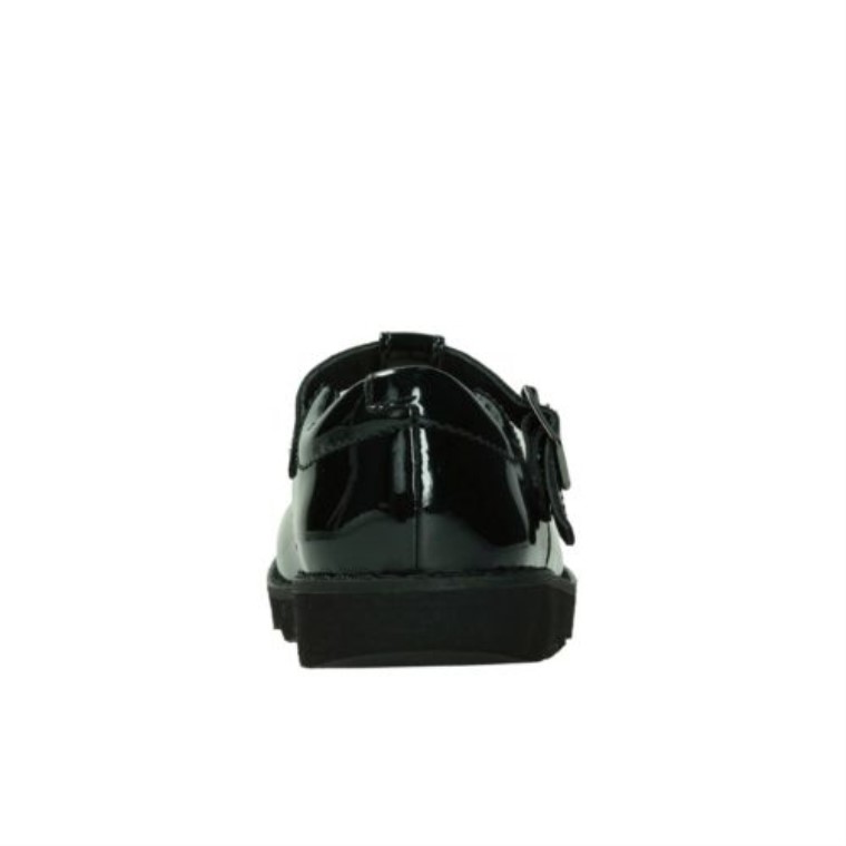 Clarks Corona Deseo Inf F Fit Charol Negro