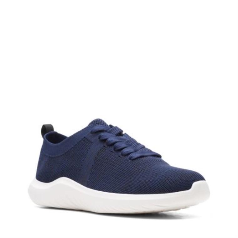 Clarks Azul Marino Oscuro Nuevo Brillo