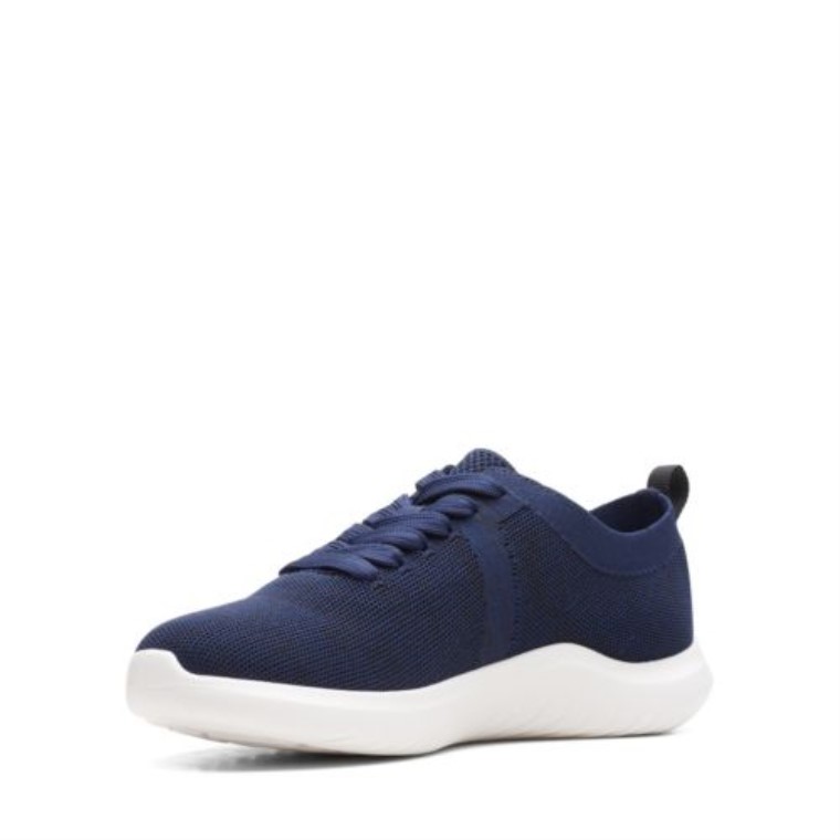 Clarks Azul Marino Oscuro Nuevo Brillo