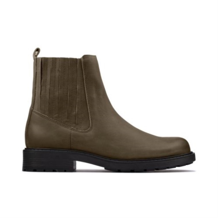 Clarks Cuero Oliva Oscuro Orinoco2 Mid