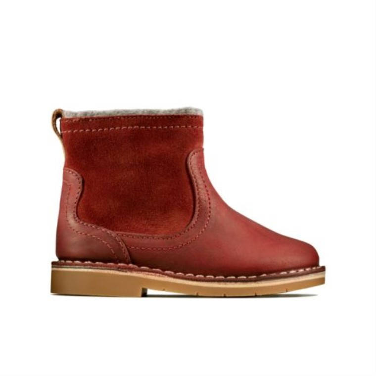 Clarks Rojo Oscuro Cometa Frost Fst F Fit
