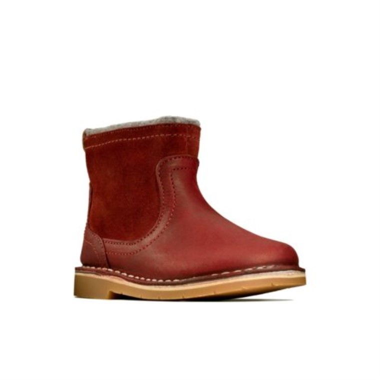 Clarks Rojo Oscuro Cometa Frost Fst F Fit