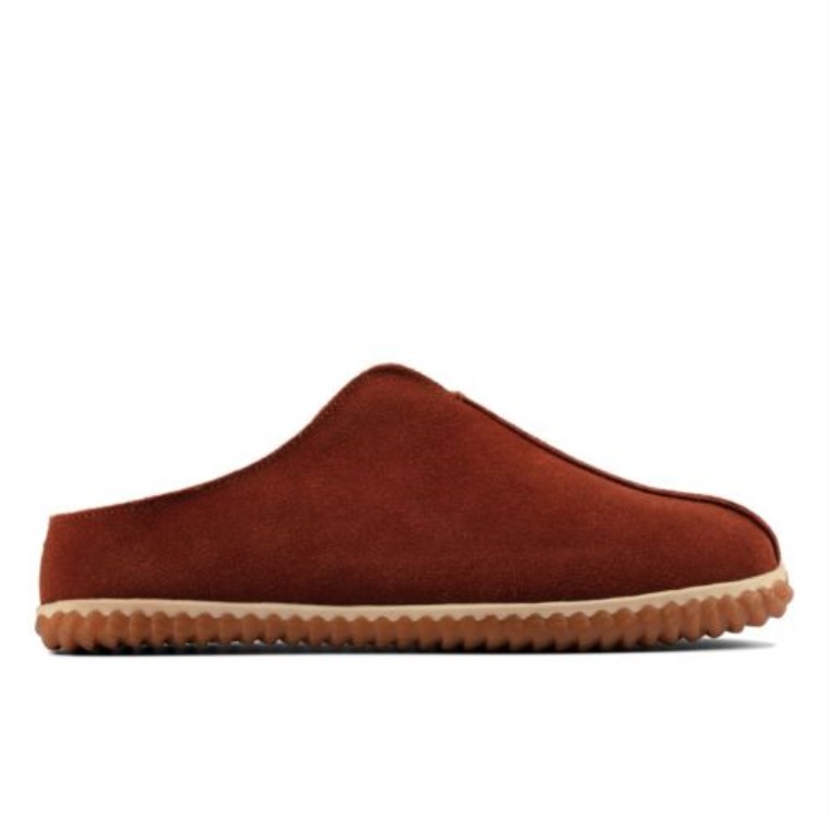 Marrón Oscuro Gamuza Clarks Estilo Casero