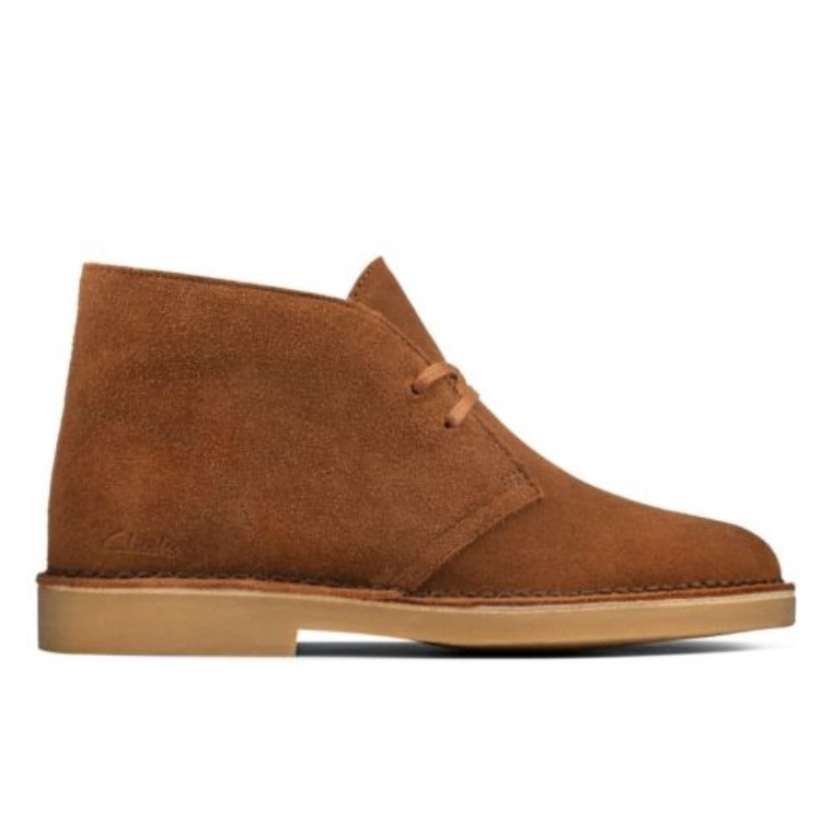 Botas Clarks Desert 2 Ante Tostado Oscuro