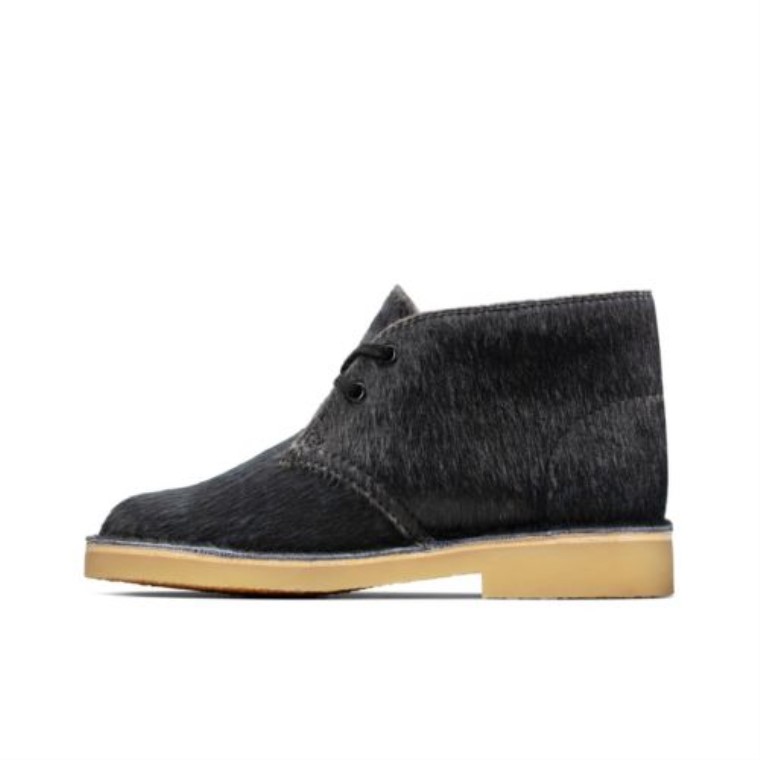 Bota Clarks Desert Jnr G Fit Interés Negro