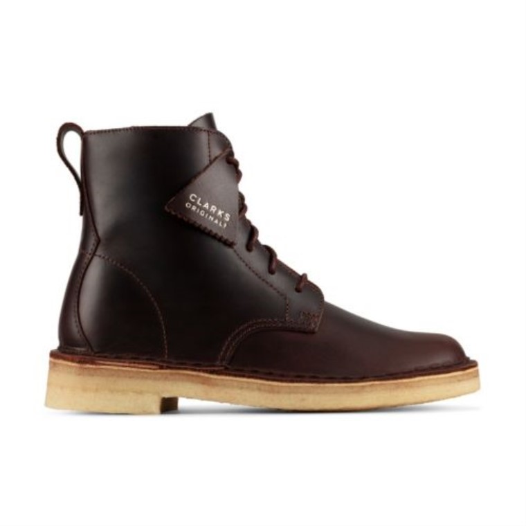 Clarks Desierto Mali Cuero Castaño