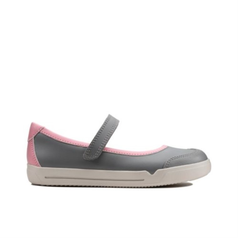 Clarks Esmeril Halo Jnr G Ajuste Gris