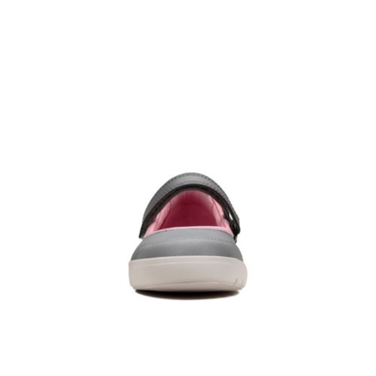 Clarks Esmeril Halo Jnr G Ajuste Gris