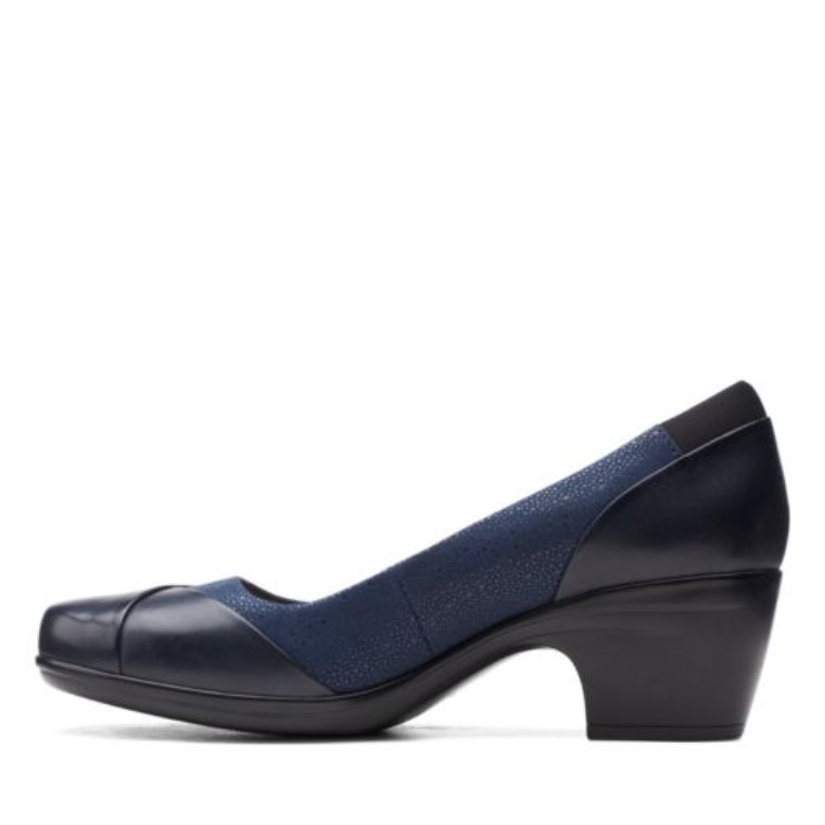 Clarks Emily Alexa Azul Marino Combi