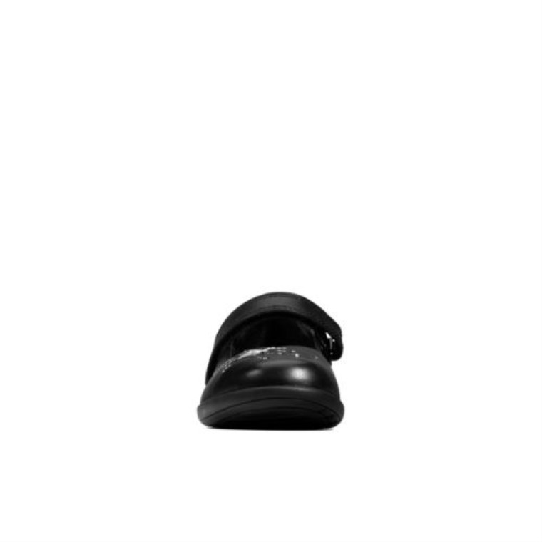 Clarks Etch Spark Inf G Fit Cuero Negro