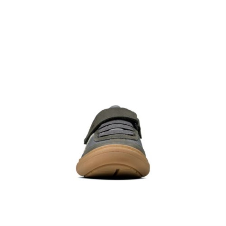 Clarks Flash Step Inf G Fit Cuero Combi Gris
