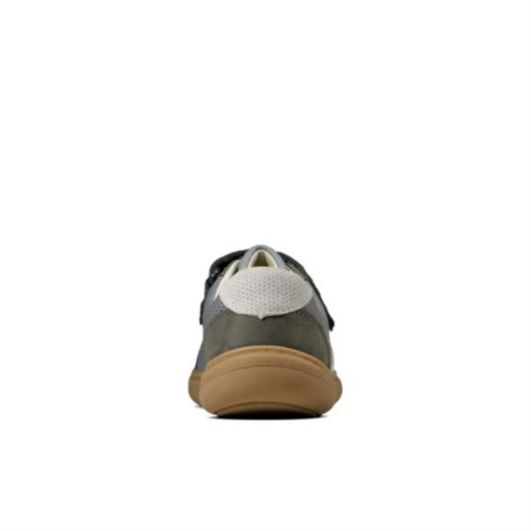 Clarks Flash Step Inf G Fit Cuero Combi Gris