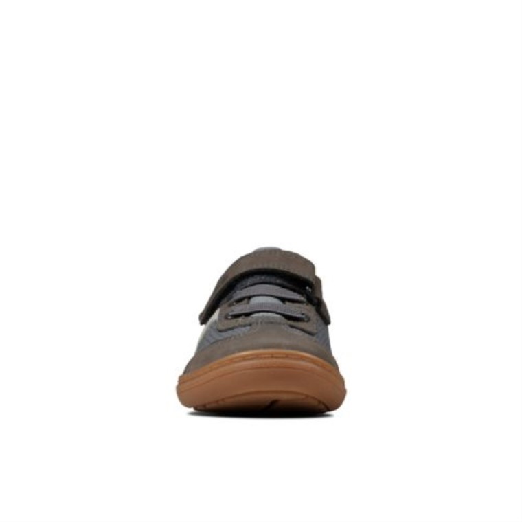 Clarks Gris Combi Lea Flash Paso Inf F Ajuste