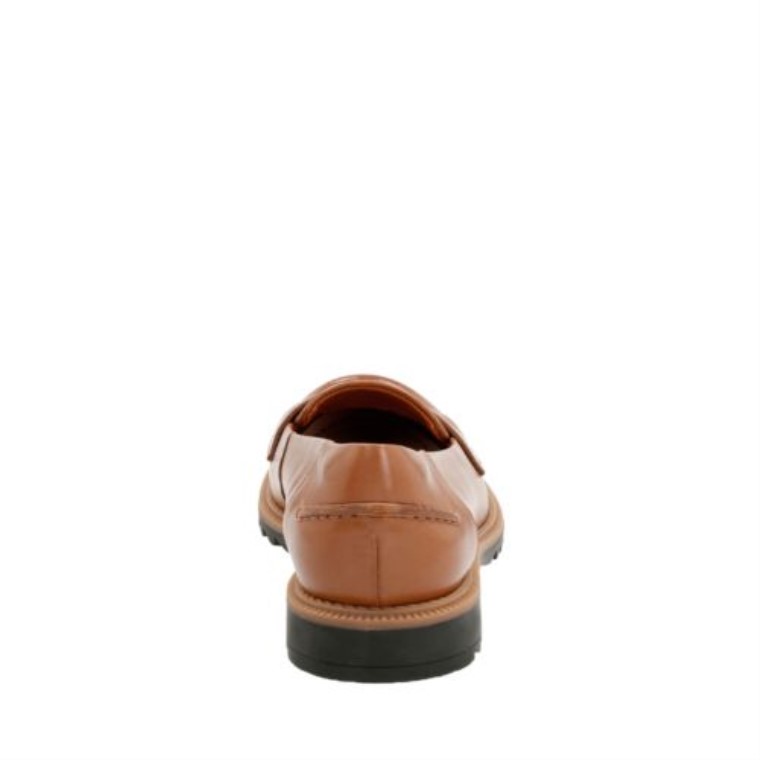 Clarks Griff Milly Bronceado Cuero