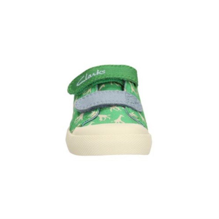 Clarks Halcy Fly Fst F Fit Verde Textil