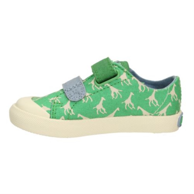 Clarks Halcy Fly Fst F Fit Verde Textil