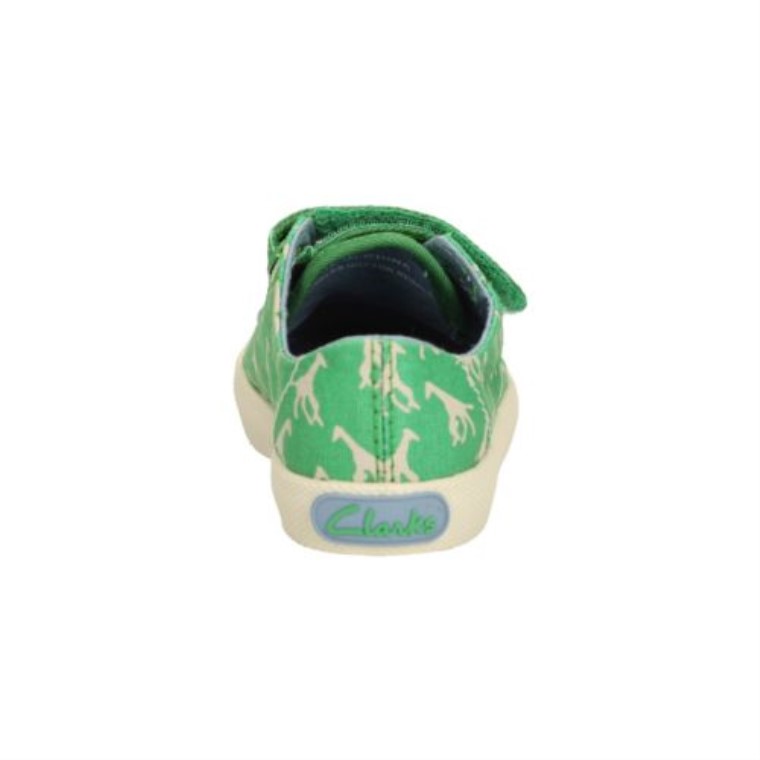 Clarks Halcy Fly Fst F Fit Verde Textil