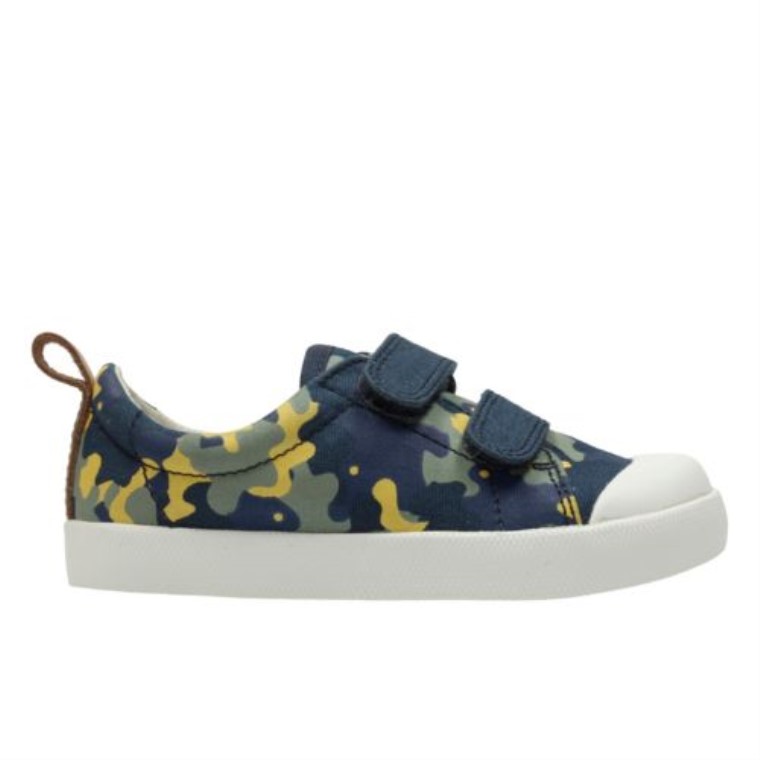 Clarks Halcy High Fst G Fit Camo Azul Marino