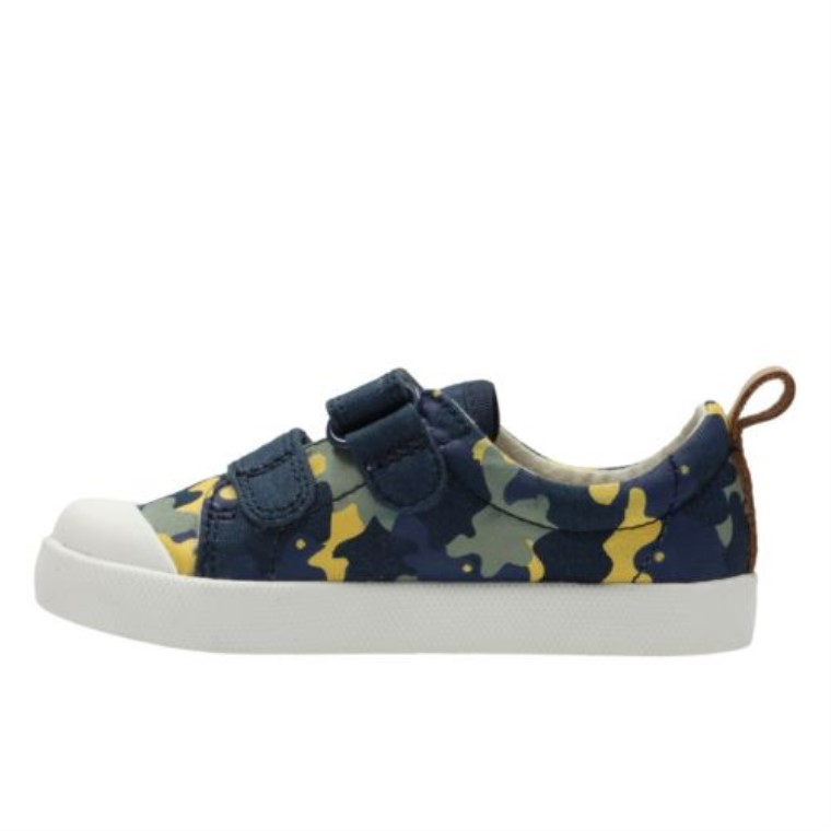 Clarks Halcy High Fst G Fit Camo Azul Marino