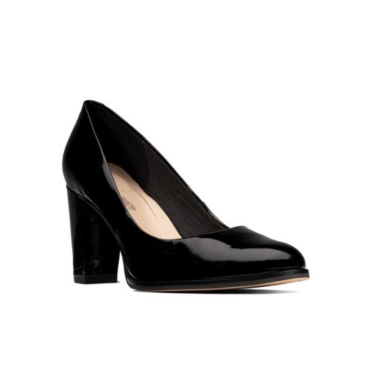 Clarks Kaylcara Charol Negro