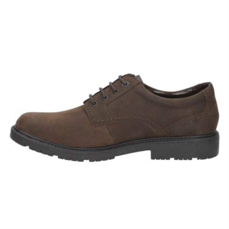 Clarks Lane Stride2 Nubuck Marrón