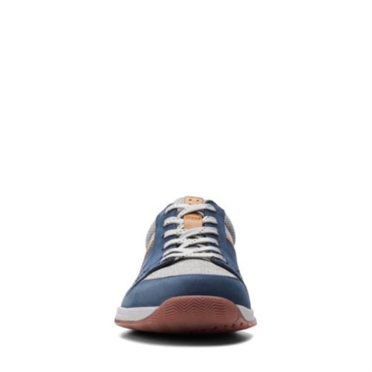 Clarks Langton Encaje Azul Marino Combi Nbk