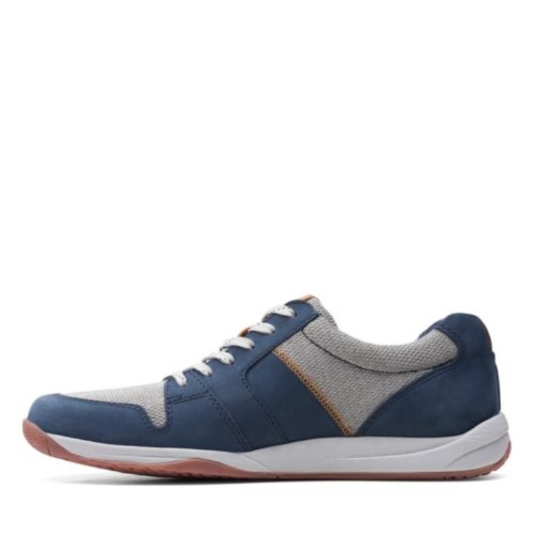 Clarks Langton Encaje Azul Marino Combi Nbk