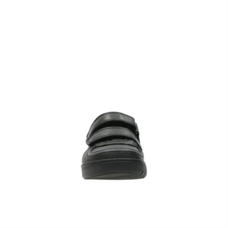 Clarks Mini Racer Pre H Ajuste Negro