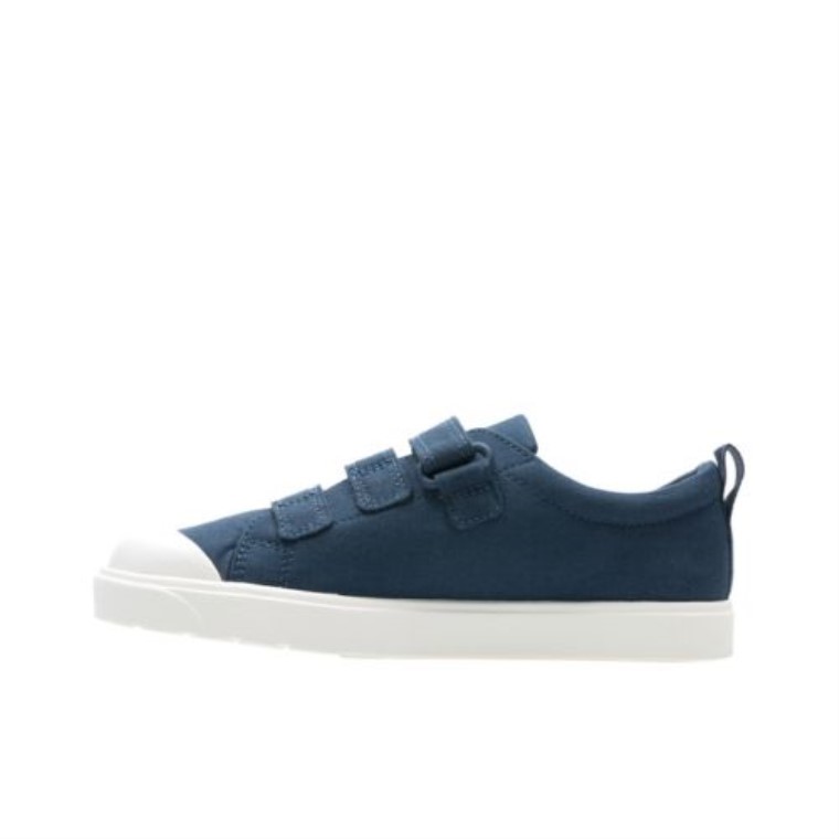 Clarks Azul Marino Ciudad Llamarada Lo Inf G Ajuste