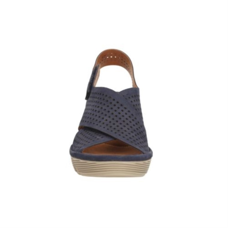 Premio Clarene De Cuero Azul Marino Clarks