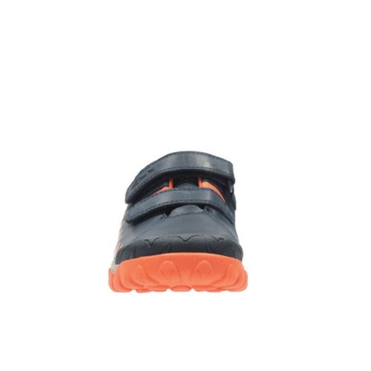Clarks Azul Marino Tyrex Caminar Pre H Ajuste